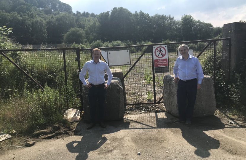 KEIGHLEY MP ROBBIE MOORE AND SHIPLEY MP PHILIP DAVIES