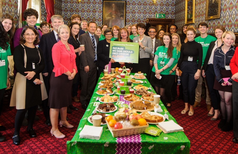 Philip at Macmillan Coffee Morning Event in Parliament