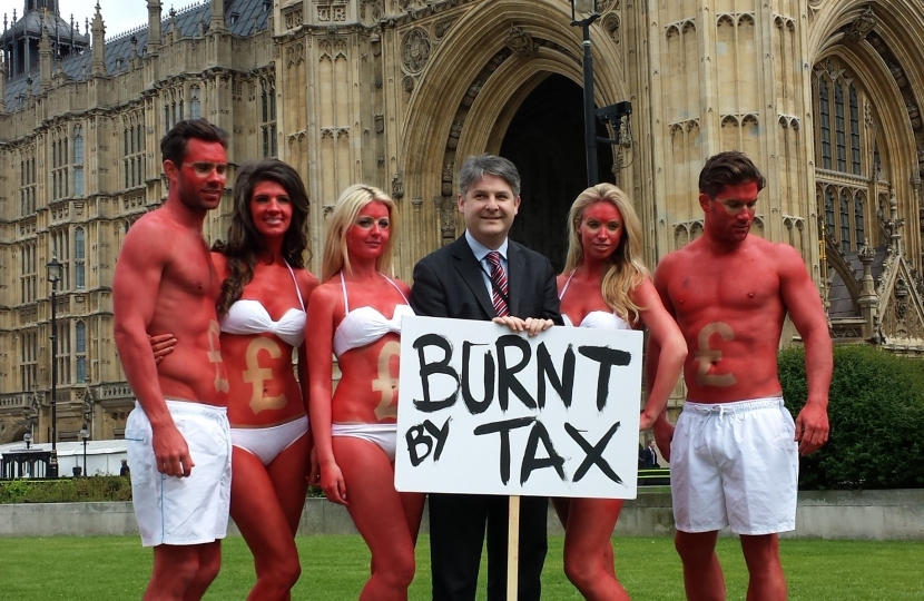 Campaign against tax on suncare products