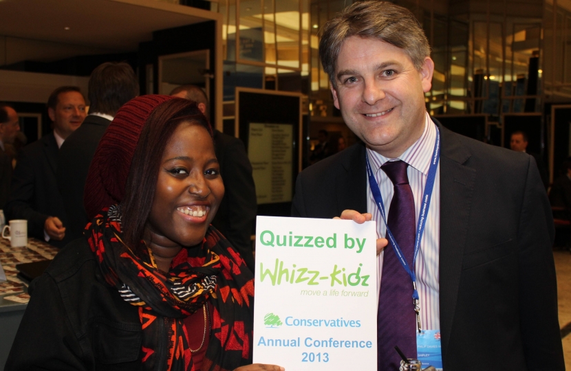 Philip at Whizz Kids Conference